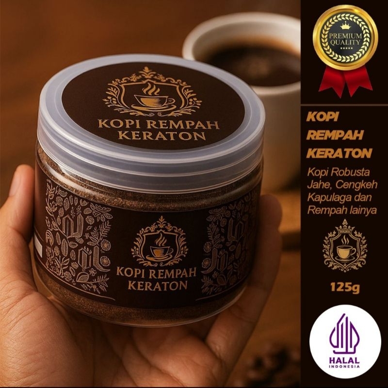 

Kopi Rempah Keraton/ kopi jahe dan rempah-rempah 125gr