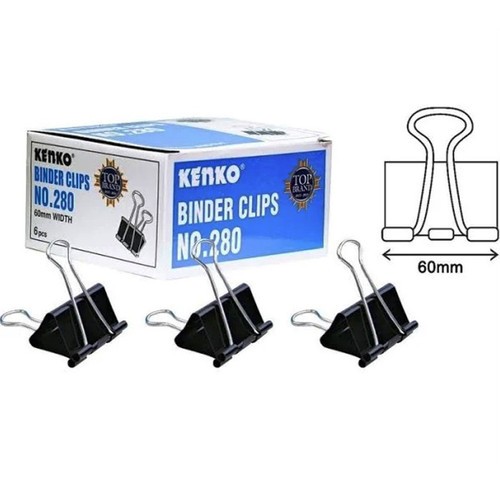

1 PAK BINDER CLIP No.280 Kenko
