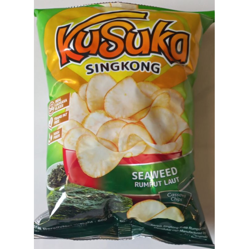 

Kusuka Keripik Singkong Rumput Laut 60 gr