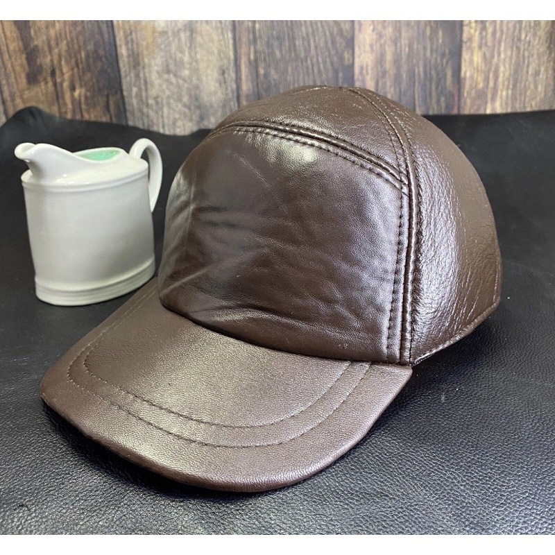 ORI TOPI Pria KULIT Asli Garut topi komando