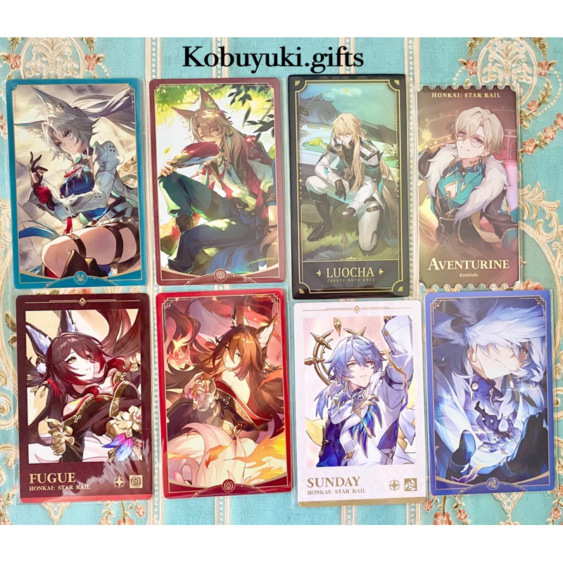Official Luocha Sunday Harmony Fugue Aventurine feixiao jiaoqiu Penacony Star Rail Lightcone polaroi