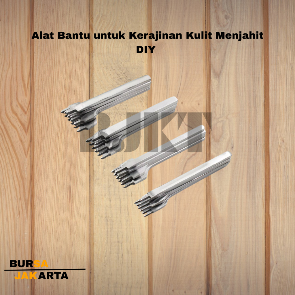 

Pembolong Kulit 3 in 1 Leathercraft Hole Punches Tool 1 2 4 6 Prong