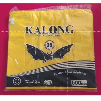 Plastik Sampah Kuning Kresek uk.35