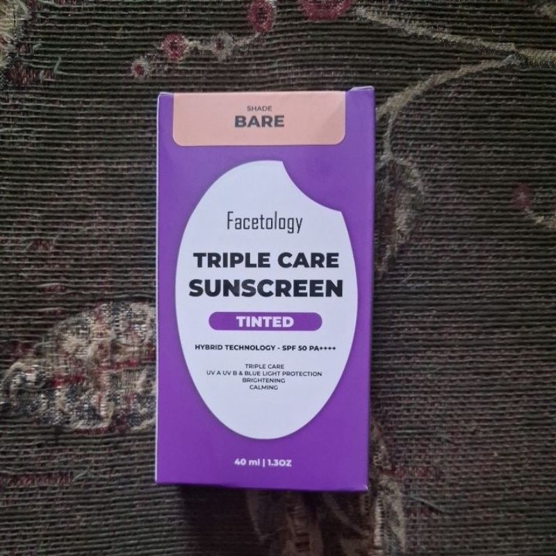 Preloved Tinted Sunscreen Facetology