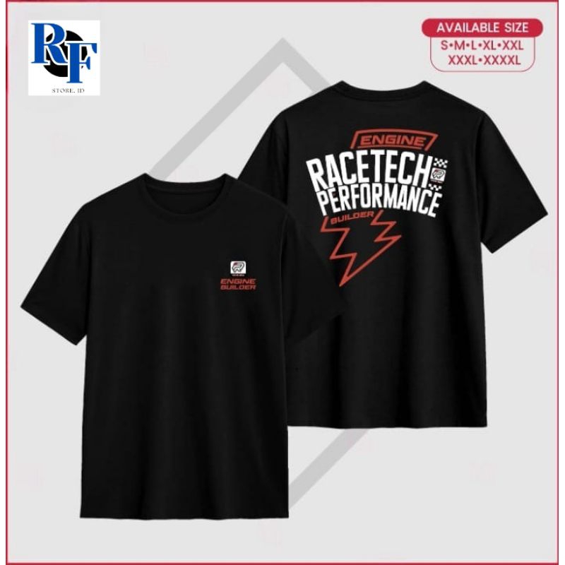 T-shirt kaos RACETECH PERFORMANCE Engine Builder 24s combade
