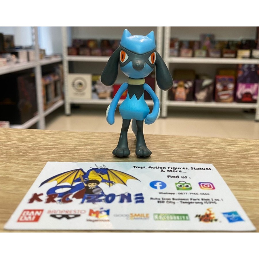 JAKKS PACIFIC POKEMON ACTION FIGURE - RIOLU ASH PARTNER NOT PIKACHU