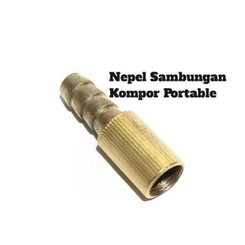 Sambungan Kompor portable ke gas elpiji