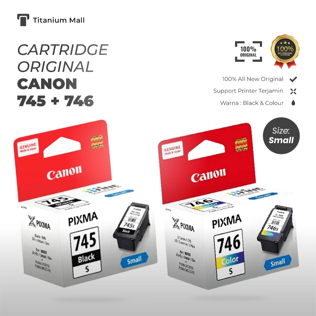 Catridge Canon 745s 746s Catridge Printer Canon 745small 746small Catridge Printer MG2570s