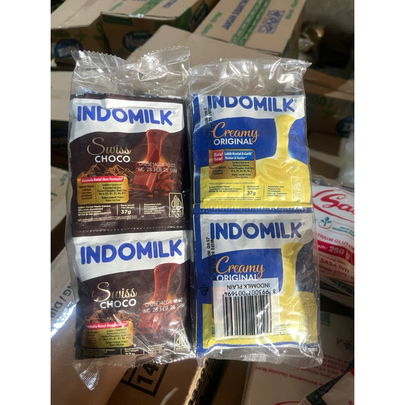 

susu indomilk kemasan sachet ( 1 renceng isi 6 pcs )