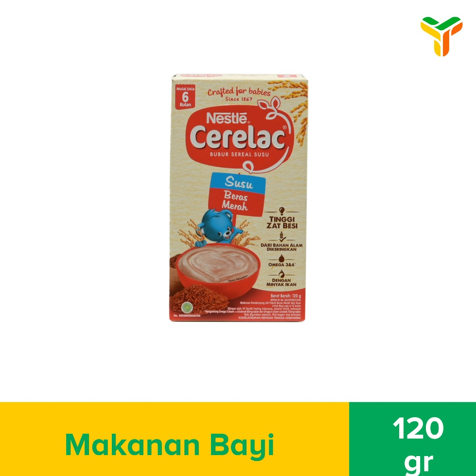 

Nestle Beras Merah N Susu 120Gr