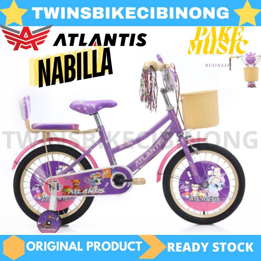 Sepeda Anak 16 Inc Atlantis Nabilla