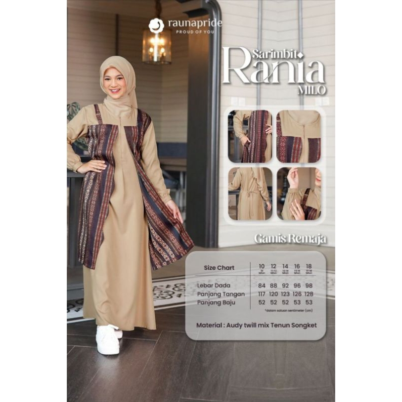 GAMIS RAUNA REMAJA & ANAK RANIA