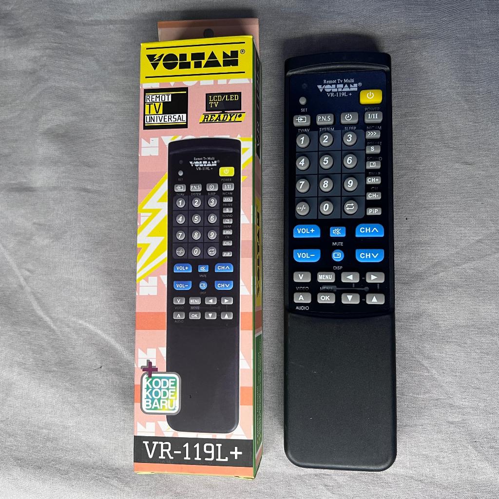 Remote TV Tivi Televisi LED LCD Slim Tabung Multi Universal 106 109 116 119