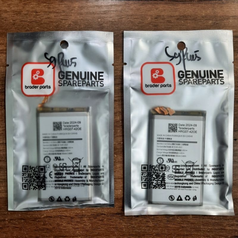 BATERAI BATTERY SAMSUNG S9 PLUS / S9+ ORI BRADERPARTS