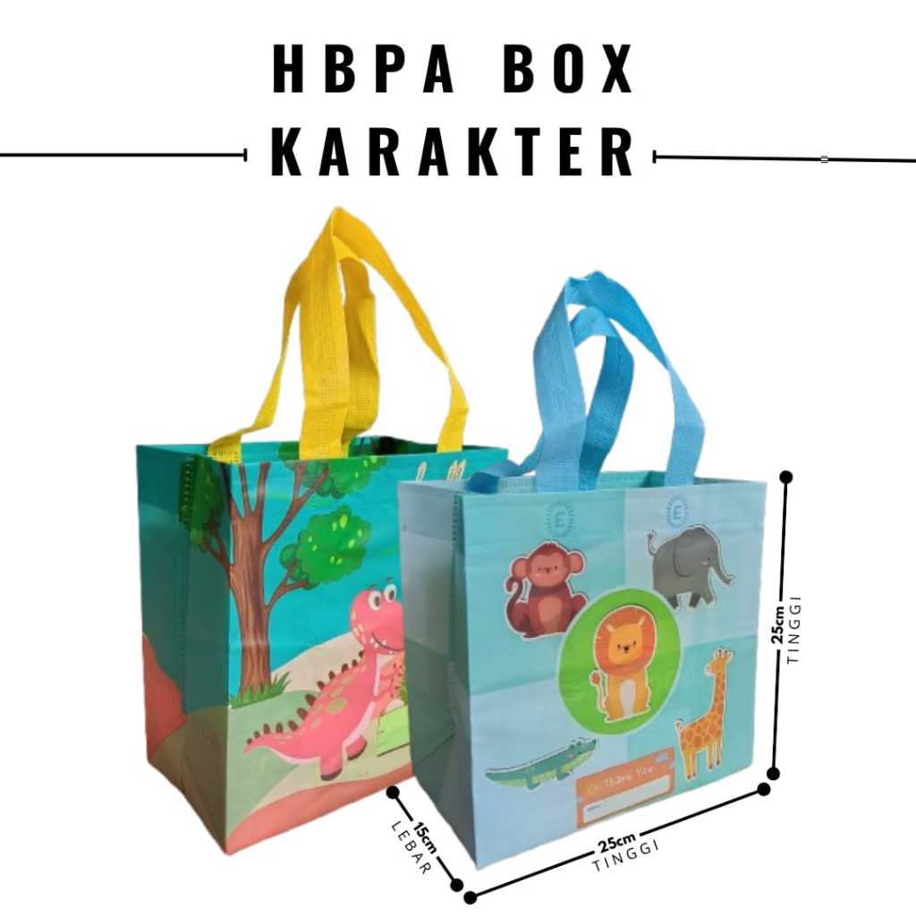 

Tas Kado Ulang Tahun UK 25X25X15 ISI 12 pcs tas bingkisan tas souvenir