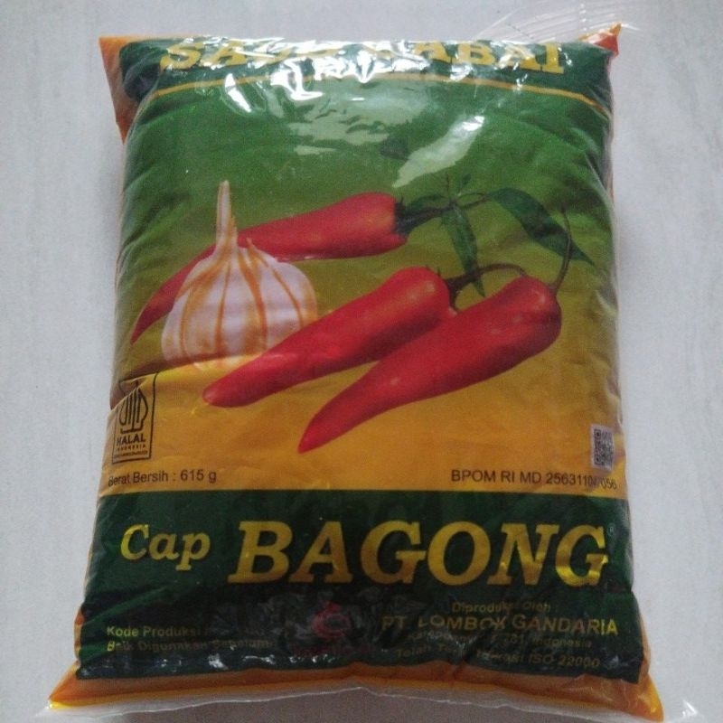 

Saos cabe cap bagong 615 g