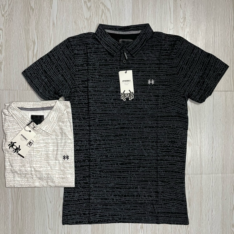 BAJU KAOS POLO KERAH SPYDERBILT FULL PRINT (BISA COD)
