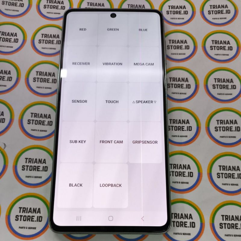 LCD fullset frame samsung A73 5G A736 Super Amoled original cabutan sein minus