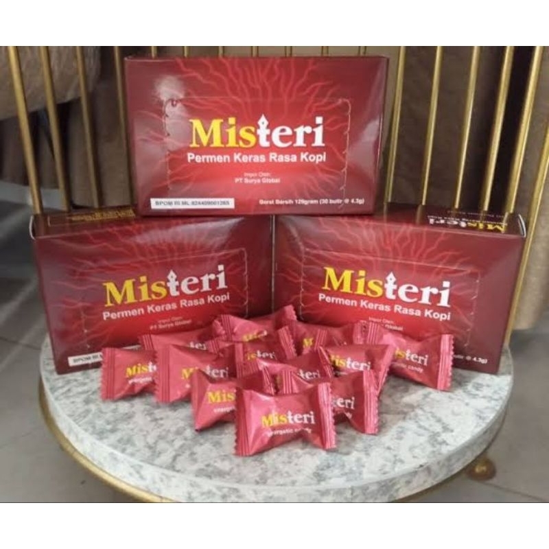 

Misteri Candy Permen kopi Ginseng Original