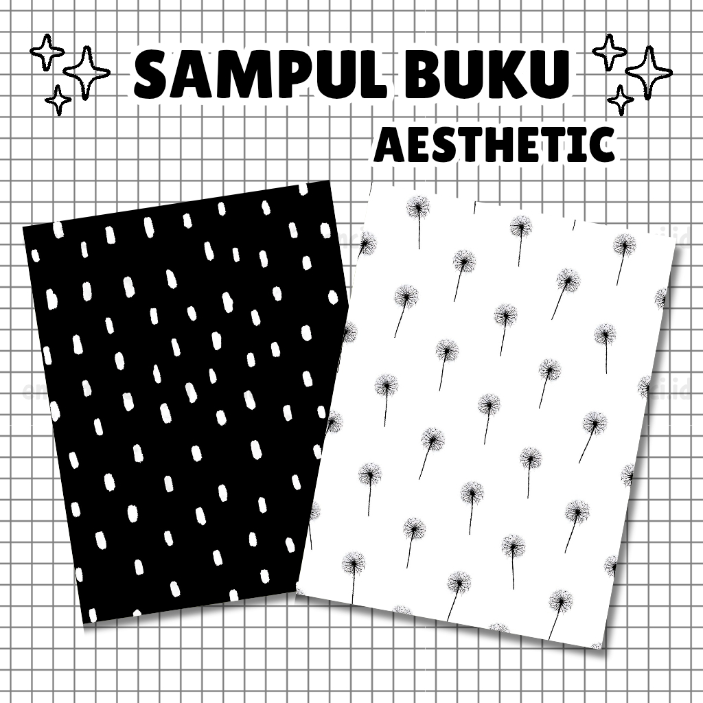 

Sampul Buku Aesthetic Hitam Putih - Sampul Buku Sekolah Kekinian