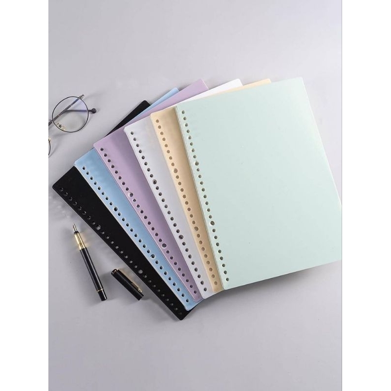 

Isi Binder B5 A5 A4 Kertas Binder Warna Isi 50 Lembar Loose Leaf Refill Binder Polos