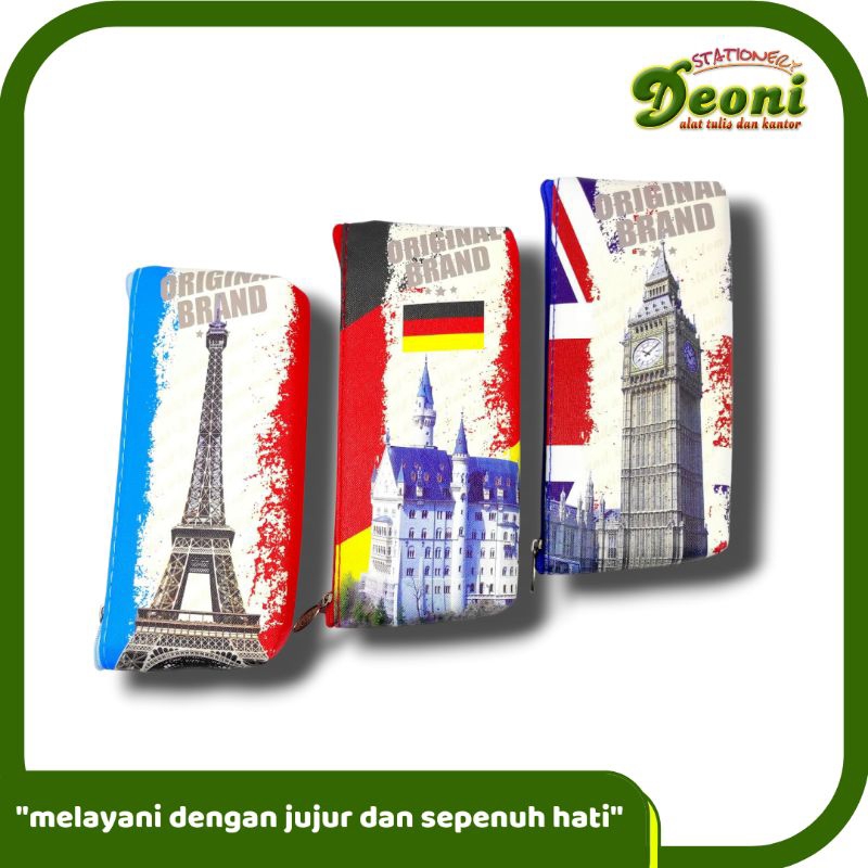 

XPM Kotak Pensil / Pencil Case Negara GZ105