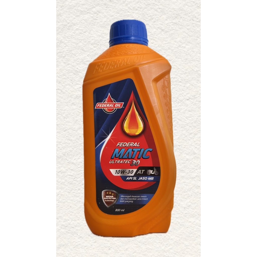Oli Mesin Motor Matic Federal Ultratec Matic / Oli Federal Matic