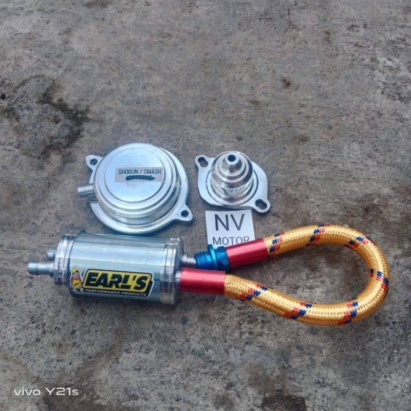 Tutup oli hawa indikator set noken klep selang tutup timing Shogun 125 smash warna