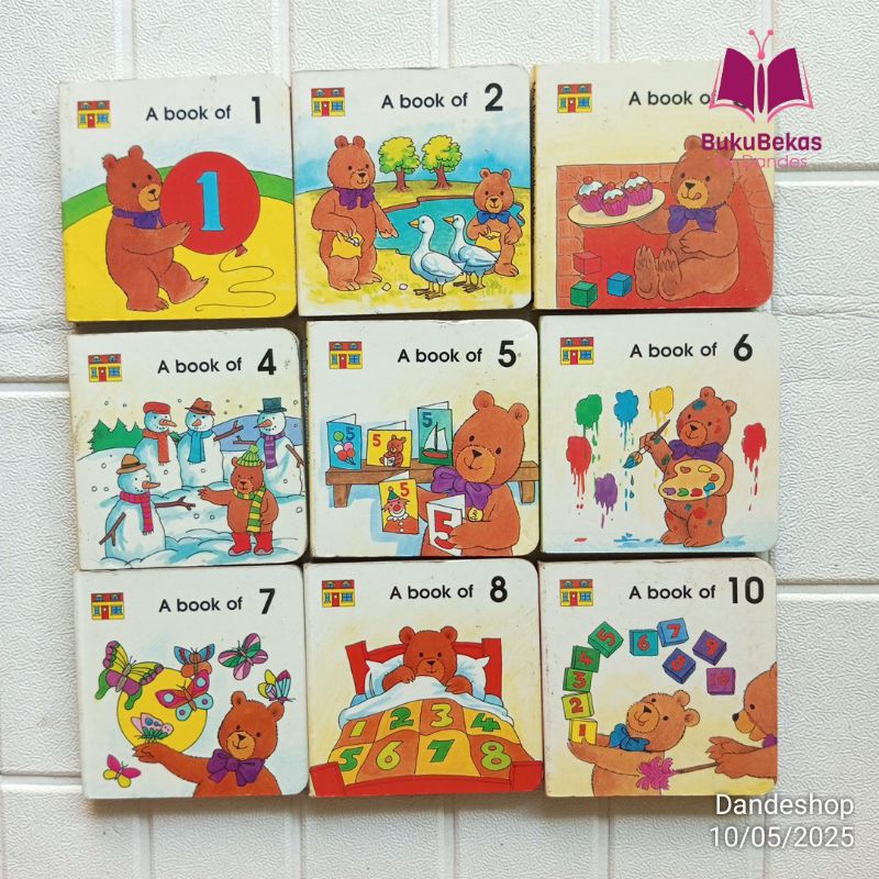 My Bears' Counting House A Book Of.. boardbook anak (BAHASA INGGRIS ENGLISH)