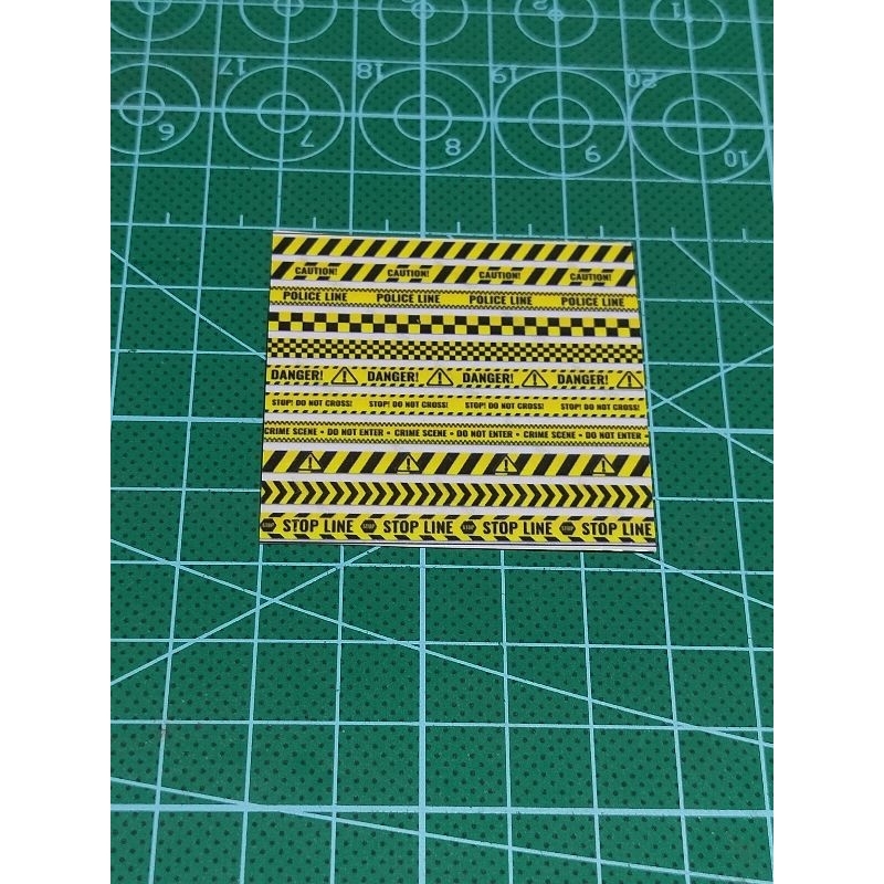 Stiker diorama skala 64 G