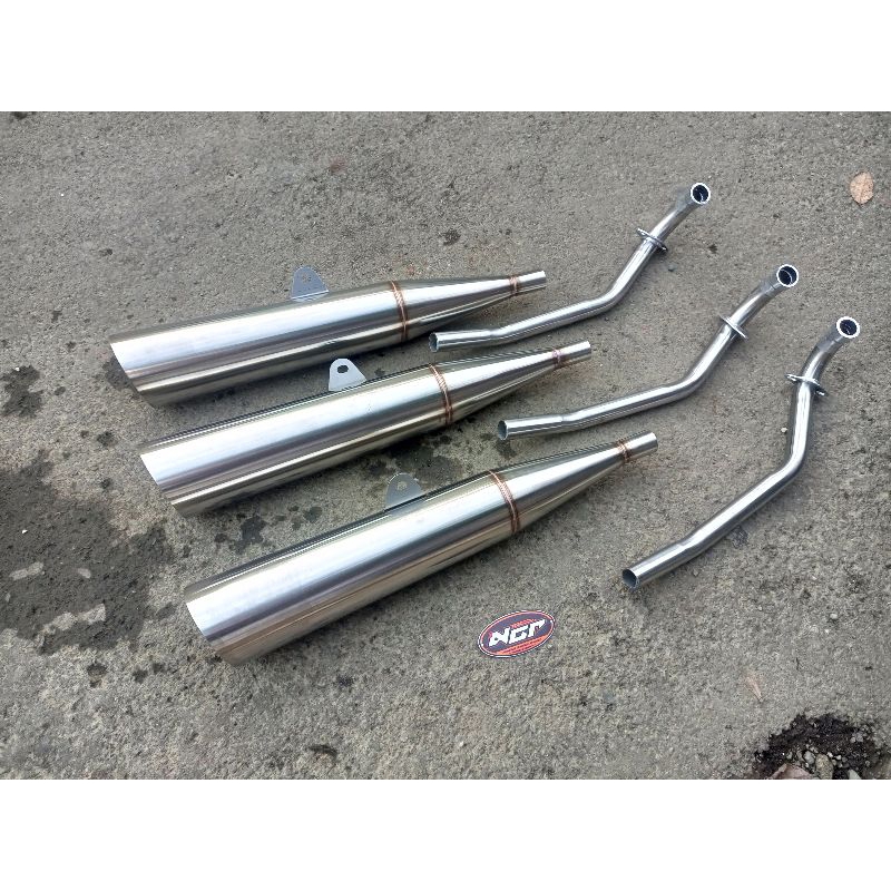 KNALPOT STANDAR RACING KHARISMA SUPRA X 125, SUPRA FIT NEW,SUPRA FIT LAMA