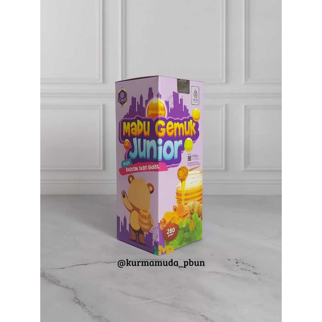 

Madu Gemuk Junior Plus Ekstrak Ikan Sidat