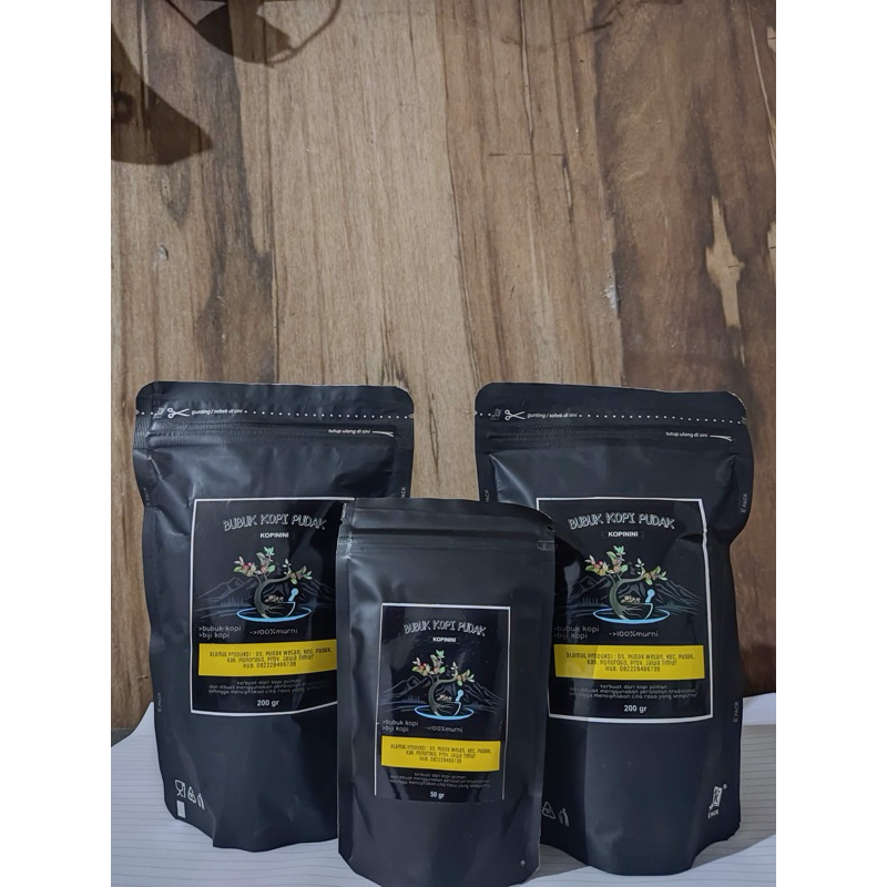 

Bubuk kopinini 100% arabika