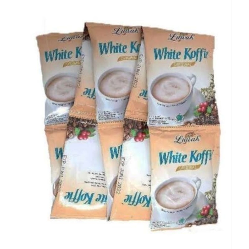 

Luwak White Coffe 1 Renceng