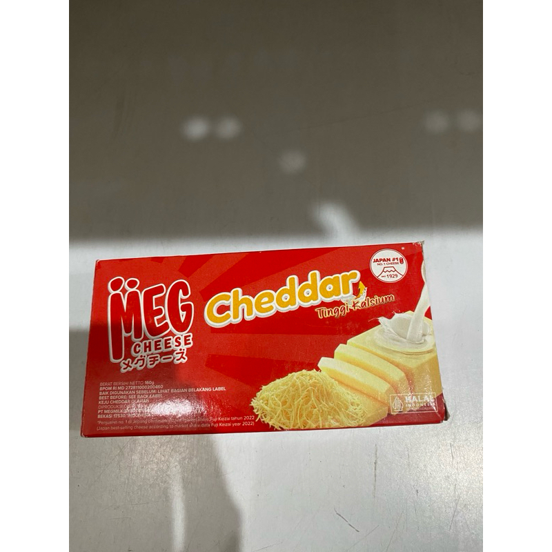 

MEG CHEDDAR 160 gr