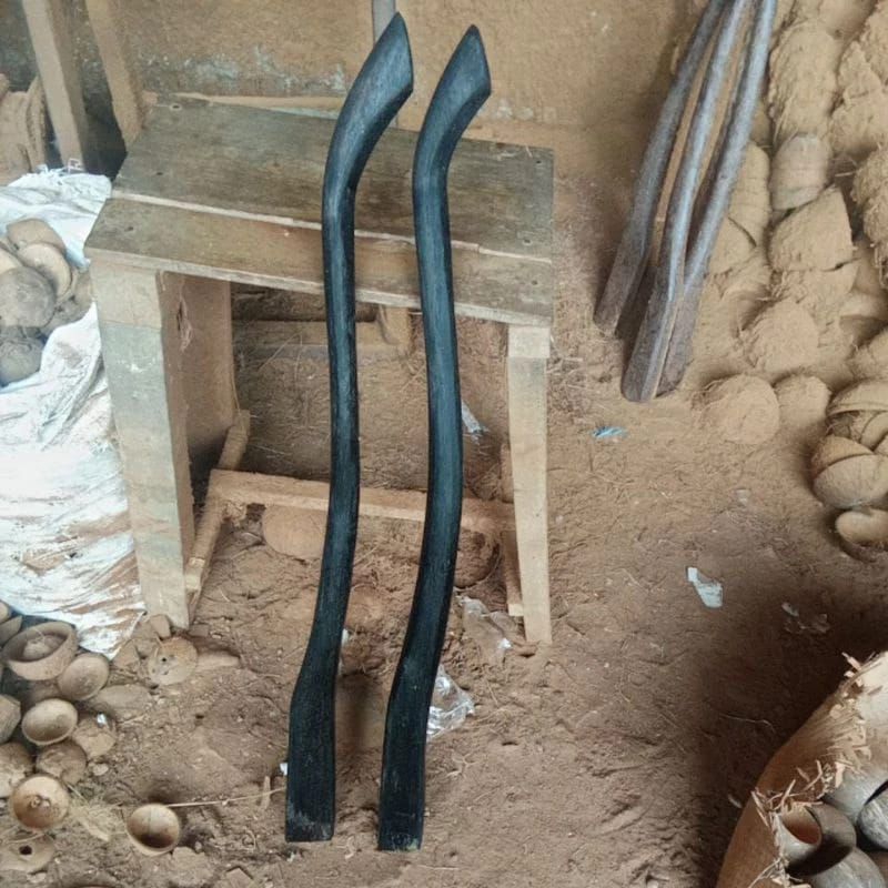 doran cangkul kayu aren hitam/gagang pacul ruyung hitam