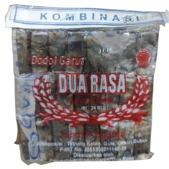 

Dodol Garut dua rasa kombinasi rh