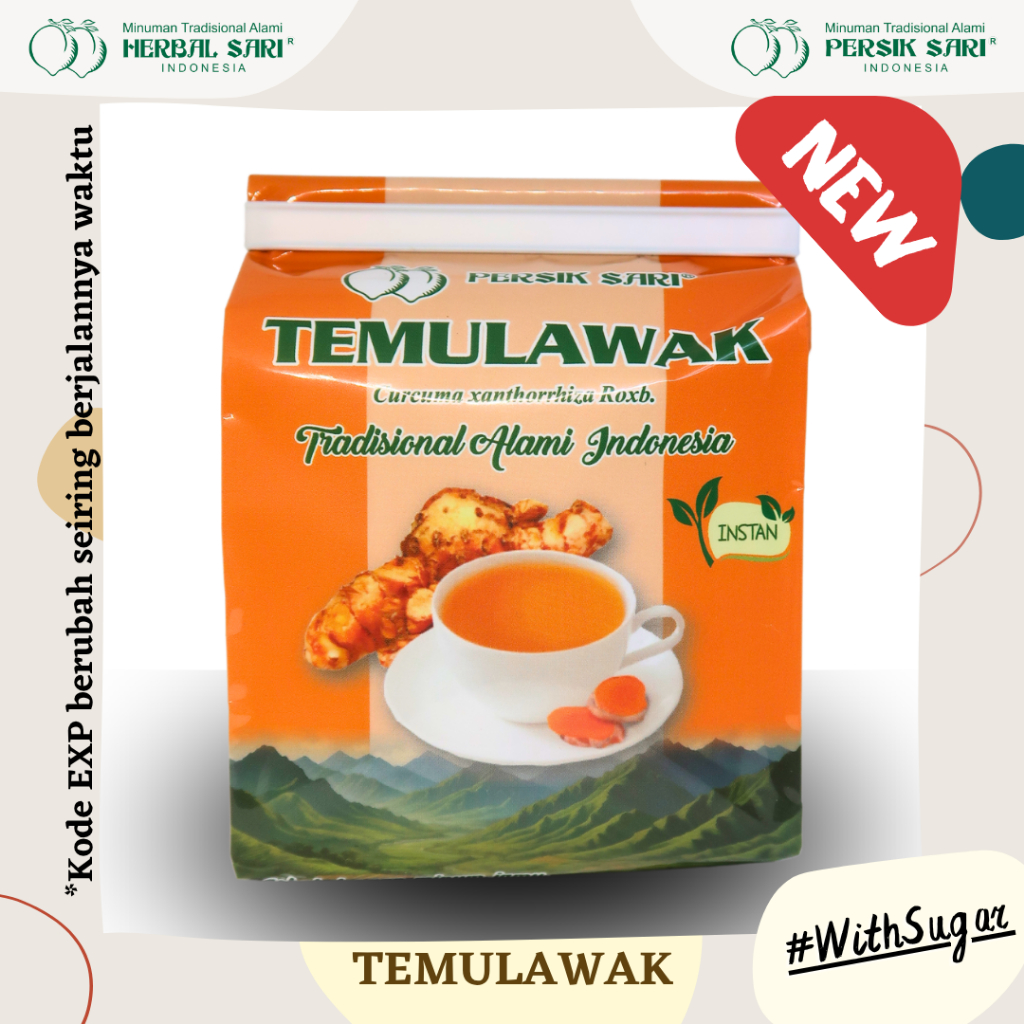 

NEW Jamu Persik Sari Temulawak Instan
