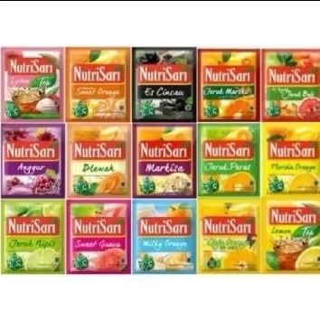 

Nutri sari renceng all varian 1 renceng isi 10 x 14 gr