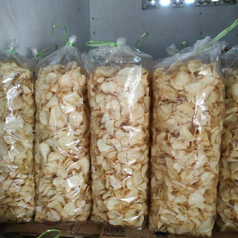 

kripik singkong asin manis kemasan 500gram
