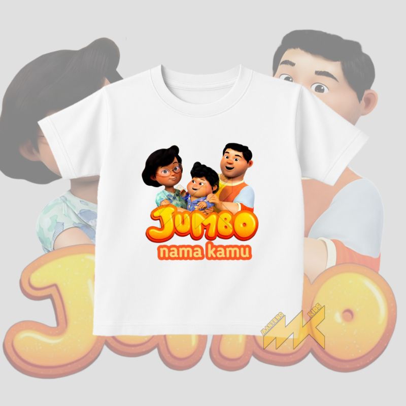 ( BISA PAKE NAMA ) kaos anak jumbo / kaos anak laki-laki perempuan