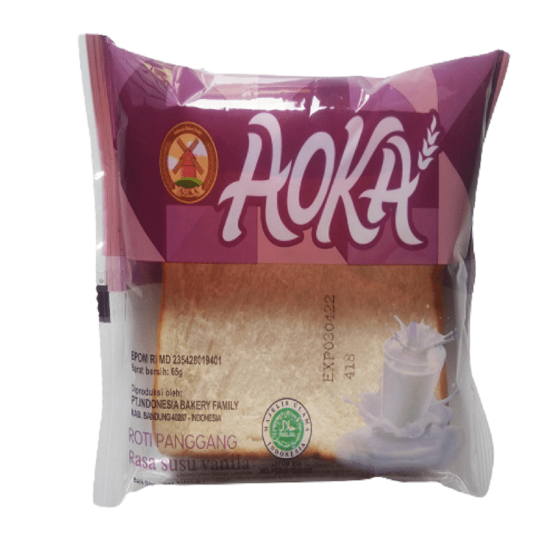 

Roti Panggang Aoka Rasa Vanila 65gr