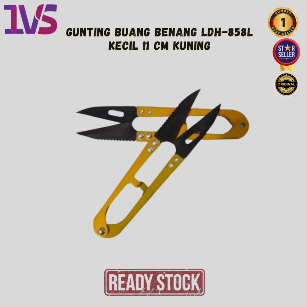 

Gunting Buang Benang LDH-858L Kecil 11 Cm Kuning Premium Product