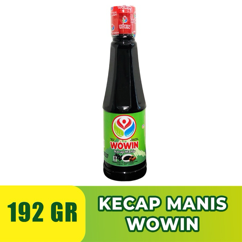 

Kecap Manis Wowin Food 192 Gram