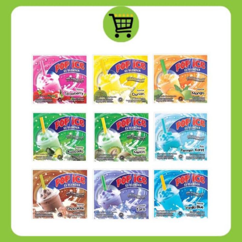 

•DailyMart• Pop Ice Renceng isi 10 Sachet Aneka Varian