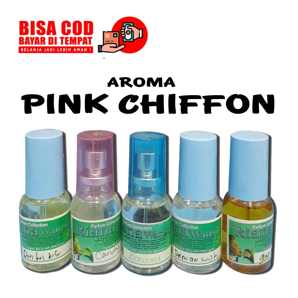 Riana Wangi Parfum Cirebon Original - Pink Chiffon 20 ml