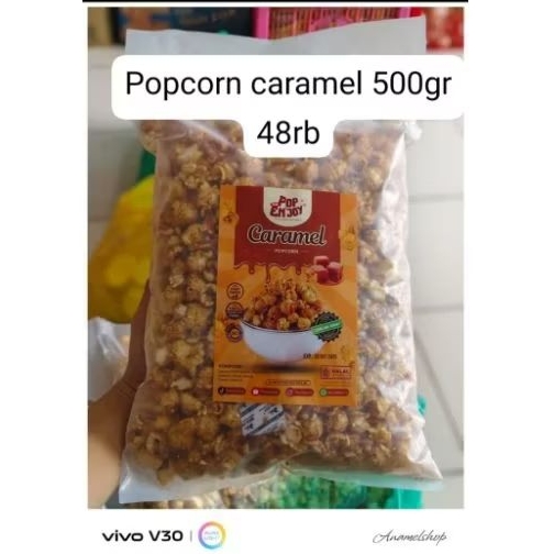 

popcorn caramel 500gr