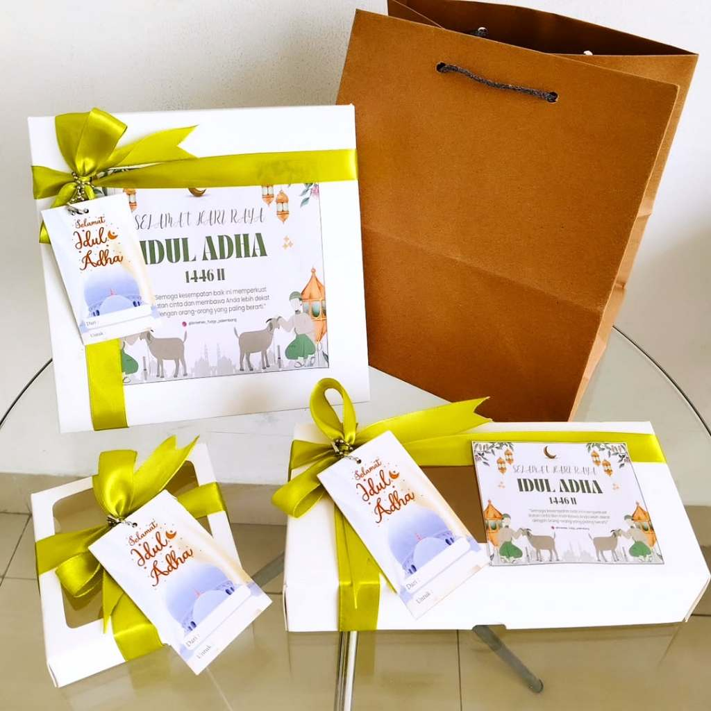 

Hampers Lebaran/Hampers Idul Adha 2025/Hampers Brownies