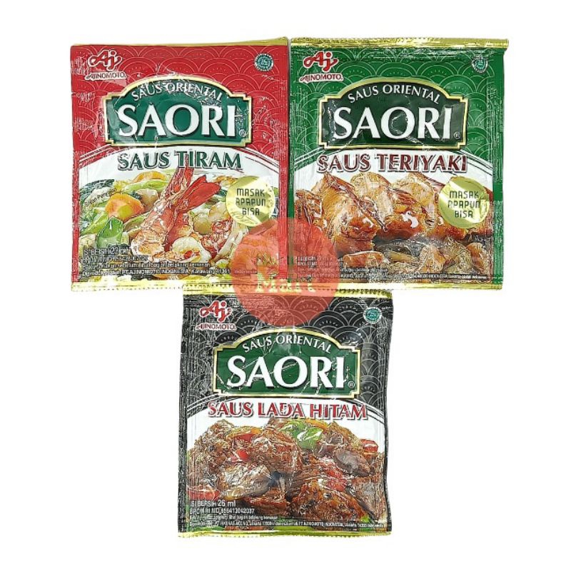 

Saori Saus Oriental Sachet 23ml