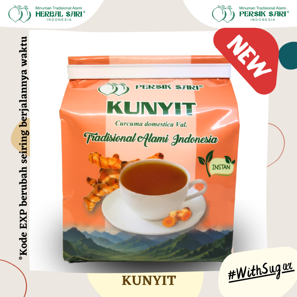 

NEW Jamu Persik Sari Kunyit Instan